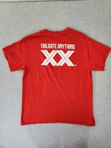 Red Dos Equis Grafik T-Shirt Erwachsene Large Heckklappe alles Bier Werbung - Bild 1 von 10