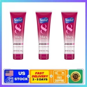 Suave Max Hold Hair Sculpting Gel, Non-Sticky, All Hair Types, 9 oz ( 3 PACK ) - Picture 1 of 12