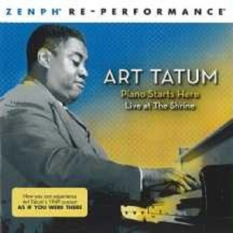 ART TATUM "PIANO STARTS HERE LIVE AT THE ..." SACD NEW - Photo 1/1