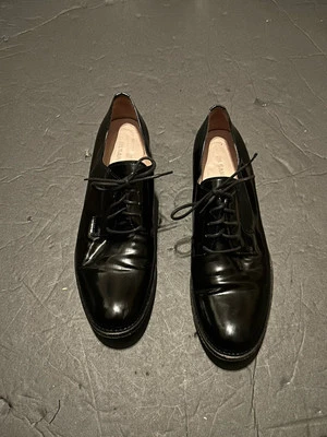 Zapato de charol negro Jil Sander Derby para mujer 38,5 Foto 1 de 4