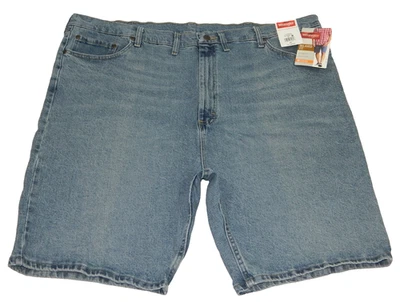 Pantalones Cortos Denim Para Hombre NUEVO Wrangler Calce Relajado Etiqueta 46 Medida Talla 45 Foto 1 de 3