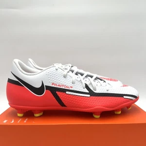 Nike Phantom GT2 Club FG/MG Fußballschuhe Uk6 weiß hellkarmesinrot  - Bild 1 von 7