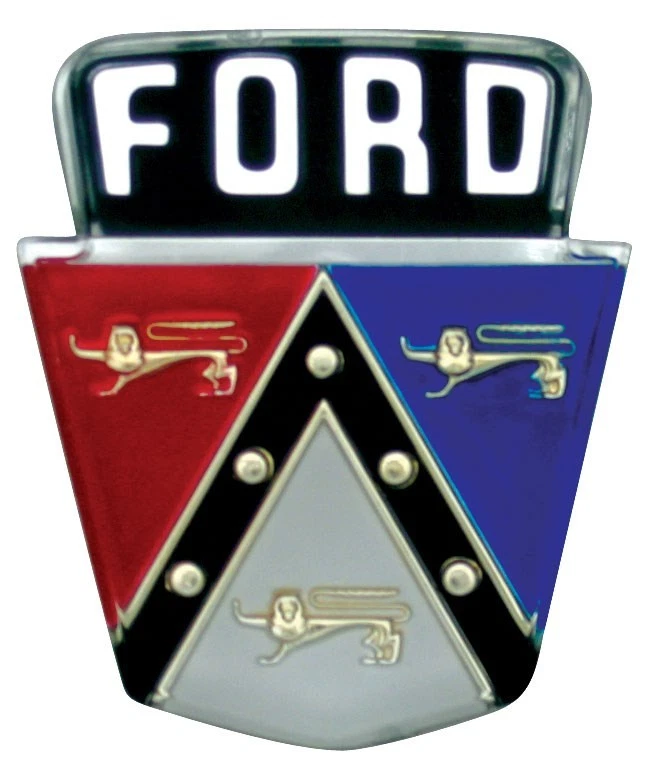 Ford 1950 1951 1952 1953 1954 maletero/tapa cubierta emblema plástico Foto 1 de 1