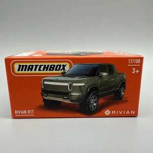 Matchbox Power Grabs Rivian R1T 2024 grün (17/100) Beschreibung lesen - Bild 1 von 8