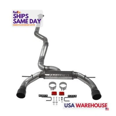 Flowmaster 718146, Kit Fits 21- Ford Bronco 2.3/2.7L Cat Back Exhaust Stainless  - Image 1 of 4