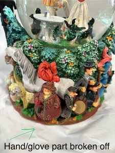 Disney Store Mary Poppins Let's Go Fly A Kite Water Snow Globe Music Box - Picture 1 of 10