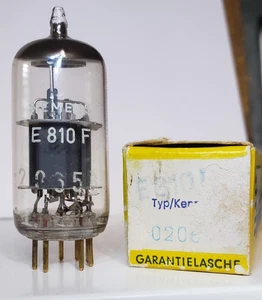 1 x Siemens E810F 7788 Gold Pin Vacuum Tube Heerlen  Code d33  Delta4C2 - Picture 1 of 11