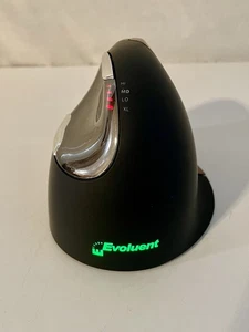 EVOLUENT Vertical Wireless Mouse 4 VM4SW Ergonomic Right-Handed *No USB Receiver - Picture 1 of 8