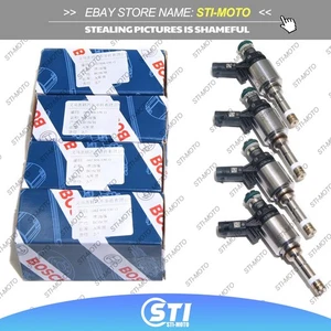 4X Bosch Fuel Injectors 06H906036P For VW GTI Tiguan AUDI A4 A3 A5 Q5 TT 2.0T - Picture 1 of 5