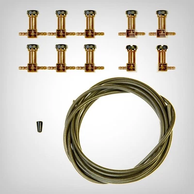 Blumat Verteilertropfer-Set 10x Tropfdüsen 3mm+2m-max. 5 Düsen je Tropf-Blumat