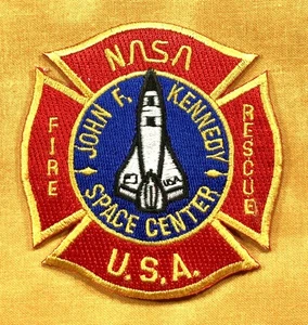 John F Kennedy Space Center Fire / Rescue Patch - Bild 1 von 1