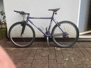 Trek 8000 Aluminium Retro MTB Easton E 9 USA Made "Flipflop"-Lackierung Lunar - Bild 1 von 13