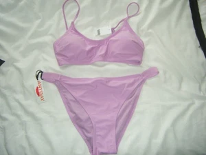 John Lewis Anyday Cosmos Bikini Set Pink Size UK 8 *BNWT* - Picture 1 of 4