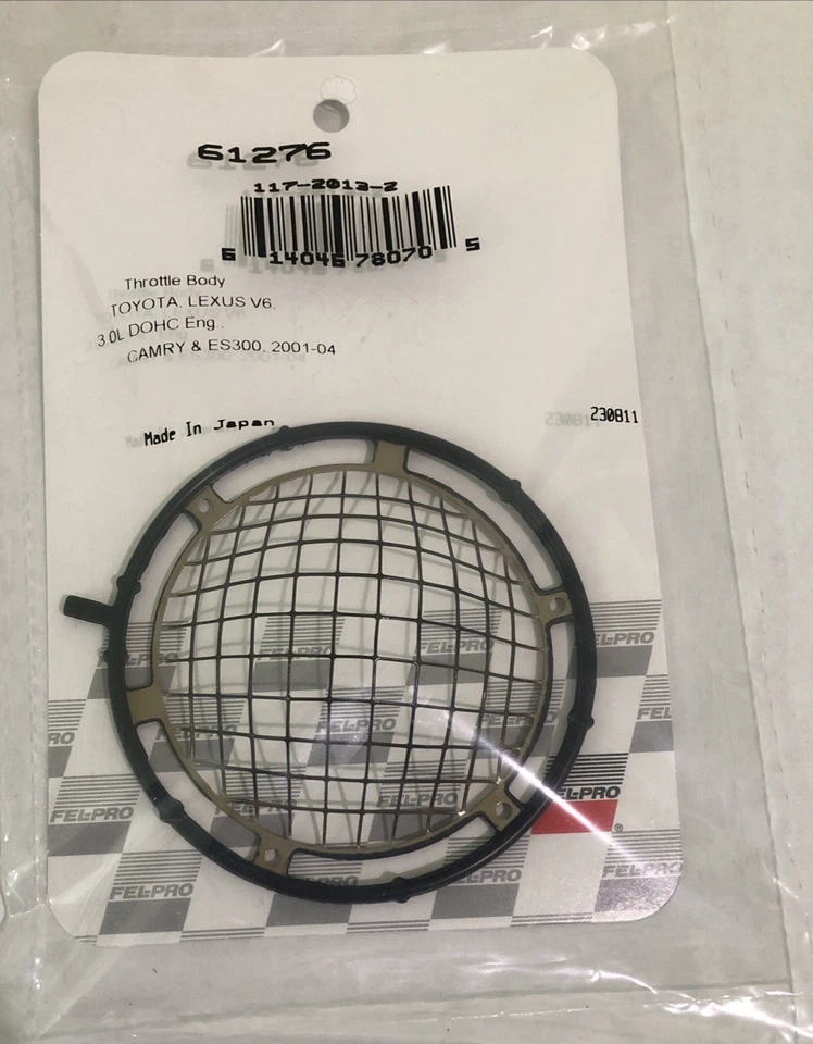 Junta de montaje del cuerpo del acelerador de inyección de combustible Fel-Pro 61276 Foto 1 de 4