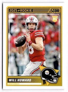 2025 Score - Rookies Will Howard #3 (RC) - Picture 1 of 2