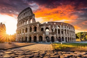 Jigsaw Puzzles 1000 Pieces for Adults -Rome Italy The Colosseum Coliseum at S... - Picture 1 of 5