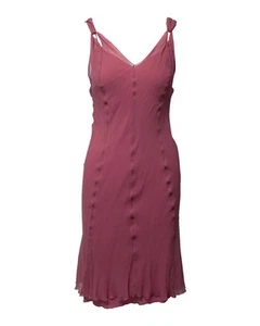 Alberta Ferretti Midikleid aus Seide Damen Rosa Größe 38 - Bild 1 von 7