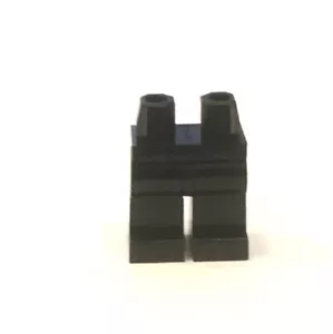 LEGO Town City Gambe minifigure Ragazzo Ragazza Maschio Femmina Standard Nero - Foto 1 di 1