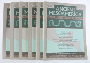 Ancient Mesoamerica Fall 1992-Spring 1995 Six Issues Archaeology Art Hist Scarce - Imagen 1 de 22