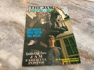 THE JAM 1976-82 UK POSTER MAGAZINE 1982 Paul Weller - Picture 1 of 2