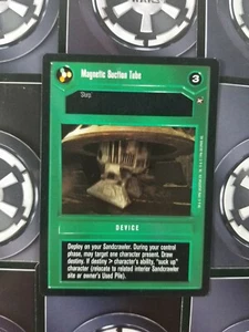 Star Wars CCG Tubo di Aspirazione Magnetico (DS) Una Nuova Speranza SWCCG NM/LP Dispositivo Limitato - Foto 1 di 4