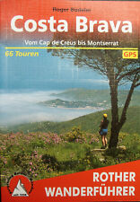Costa Brava Rother Wanderführer Cap Creus Montserrat Bergverlag GPS Wanderungen