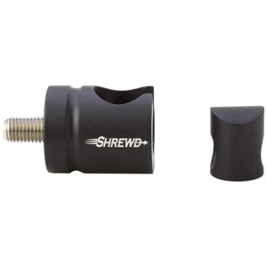 Shrewd Quick Disconnect Matte Black Straight - Picture 1 of 1