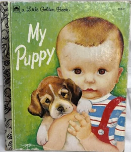 Little Golden Book MY PUPPY 1983 Hardcover Illustrated - Imagen 1 de 3