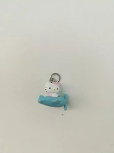 Pendentif Hello kitty Mini FIGURINE avion bleu  - Photo 1/7