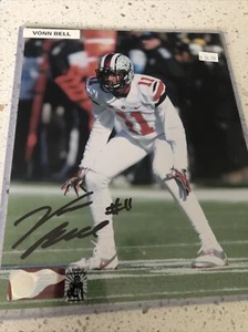 Foto autografiada por Vonn Bell de 8x10 de la Universidad Estatal de Ohio certificado de autenticidad - Imagen 1 de 2