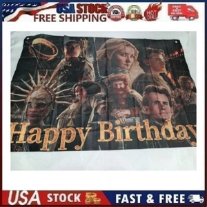 Lord of The Rings Happy Birthday Photography Backdrop Banner Background Party De - Picture 1 of 10