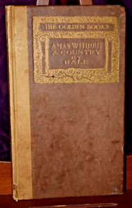 A Man Without a Country by Edward Everett Hall pre-1915 Golden Books Free Ship! - Picture 1 of 9