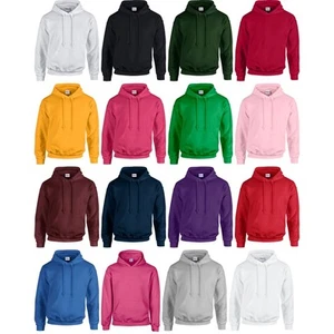 Niños Niños Gildan Mezcla Pesada Sudadera con Capucha Color Liso Sudadera Prenda para el torso - Imagen 1 de 20