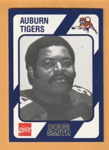 Doug Smith Auburn Tigers 1989 Card #81 Bayboro North Carolina Houston Oilers 13T - Picture 1 of 2
