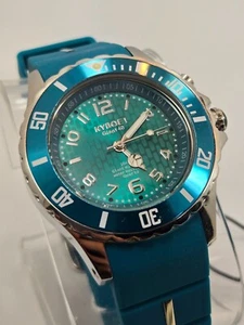 New KYBOE! Giant Mariner 40mm Aquamarine 10ATM Water Resistance Quartz Watch - Picture 1 of 8