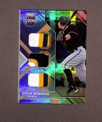 Panini Elite 2018 edición extra triple materials púrpura #TM-KN Kevin Newman/25 Foto 1 de 3