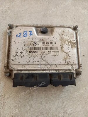 038906012FA 0281010650 BOSCH EDC15VM+ CENTRALINA MOTORE VW GOLF IV 1.9 TDI 66 KW - Immagine 1 di 4