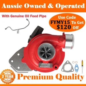 Turbo de alto flujo GEN1 sin actuador + tubo de alimentación de aceite para Holden Captive Z20S 2,0 L - Imagen 1 de 20