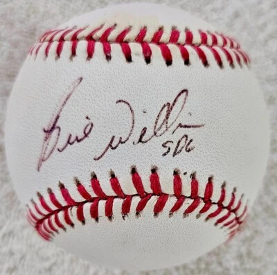 Bernie Williams signed baseball, "SD6", JSA, Bobby Brown ball. - Image 1 of 4