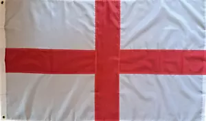 England 5'x3' HEAVY-DUTY NYLON SEWN Flag - Picture 1 of 5