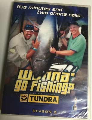 Wanna Go Fishing: Second Season Two 2 (DVD,2007) Great Shape! - Image 1 of 3