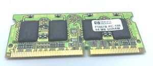 Genuine HP F1457B PC-100 64MB SDRAM RAM Laptop Memory