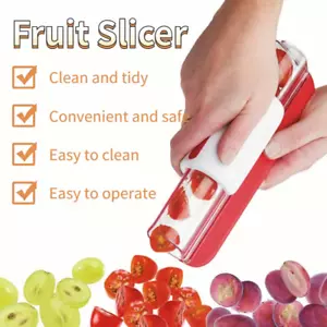 Manual Tomato, Grape, and Cherry Slicer – Convenience for Salads and Fruits! - Picture 1 of 9