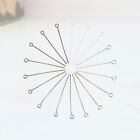600Pcs Eye-shaped Headpins for DIY Craft Jewelry Making (Mixed 6 Colors)