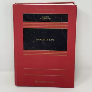 Aspen Casebook Ser.: Property Law by Anna P. Hemingway, D. Benjamin Barros.. - Foto 1 di 5