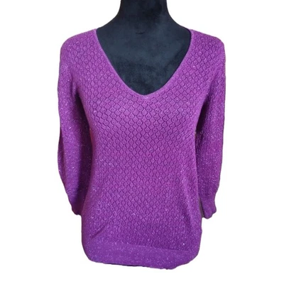 Suéter Metáphor Mujer Talla Mediana Pequeño Púrpura Brillante - De Colección Foto 1 de 4