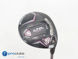 Ladies Cobra KING LTDx MAX 18.5* 3 WOOD Blk/Pink - Aldila 55 Ladies Flex 393665 - Picture 1 of 4