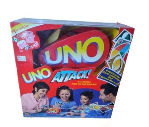 Mattel Uno Attack Electronic Strategy Card Game 2003 Brand New & Sealed Vtg - Picture 1 of 11