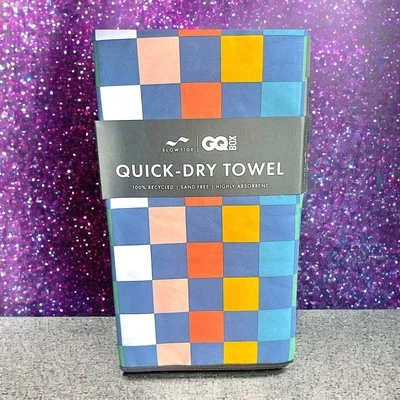 Slowtide Sundown Multi-Color Quick-Dry Travel Towel 30in x 60in New In Package - Image 1 of 4