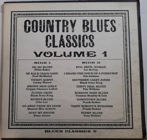 Country Blues Classics Volume 1 (Blues Classics – BC 5) Vinyl Record - Picture 1 of 9